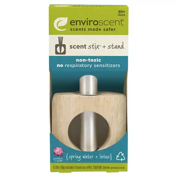 Enviroscent Stix & Stand Starter Kit, Spring Water & Lotus