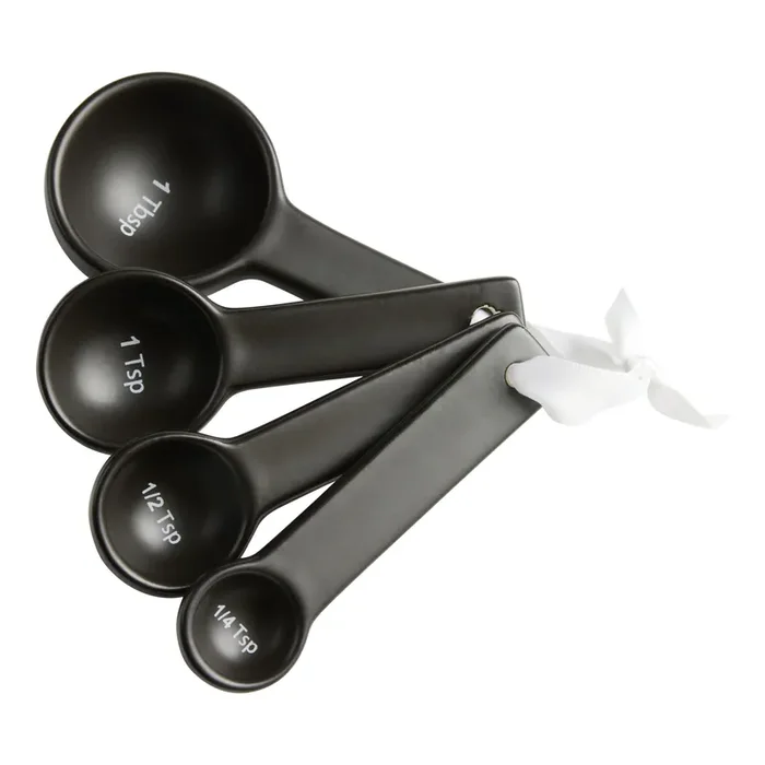 Enzo Black Ceramic Nesting Measuring Spoons