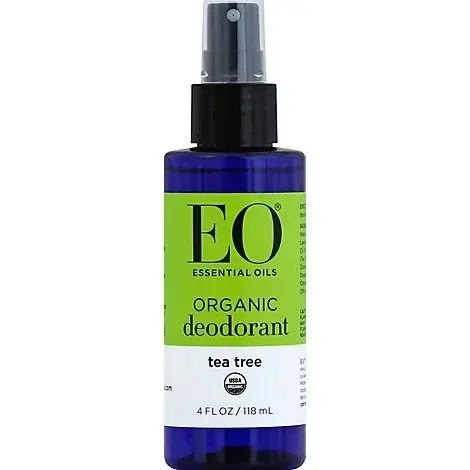 Eo Deodorant Spray Tea Tree Organic – 4 Oz