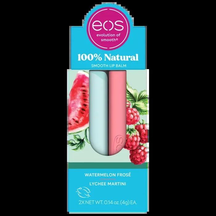 EOS Lip Balm Sticks Watermelon Frose/Lychee Martini