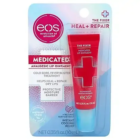 EOS The Fixer Medicated Lip Balm Ointment – 0.35 Fl. Oz.