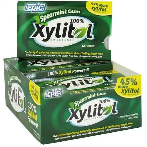 Epic Dental Xylitol Spearmint Gum