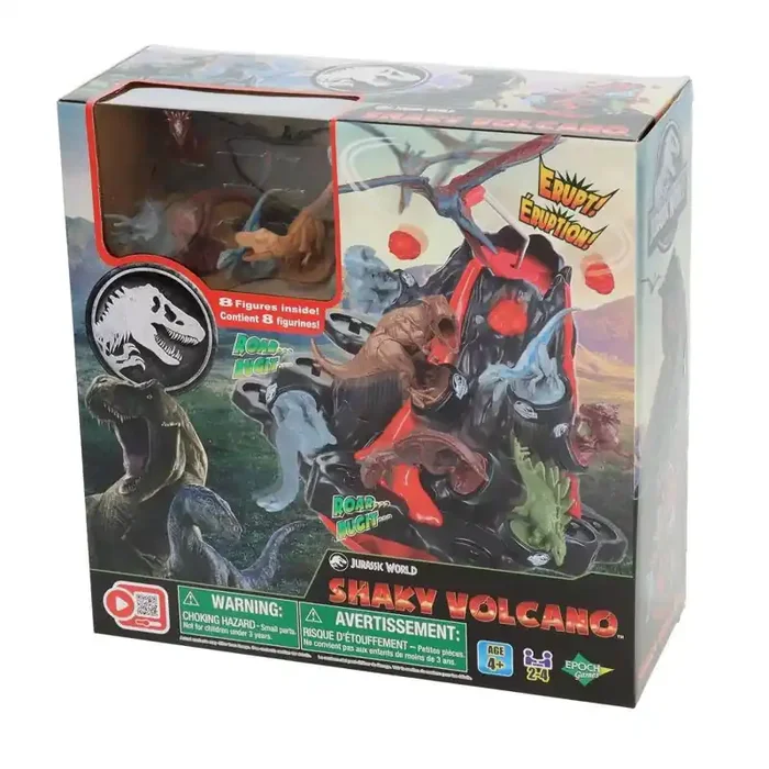 Epoch Everlasting Play Jurassic World Shaky Volcano Board Game