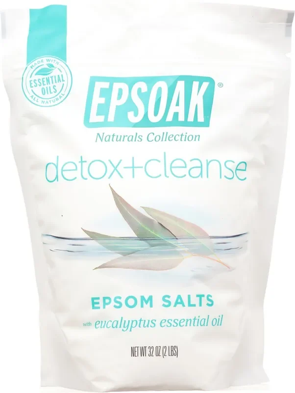 Epsoak Naturals Collection Detox + Cleanse Epsom Salts 32 oz Pouch
