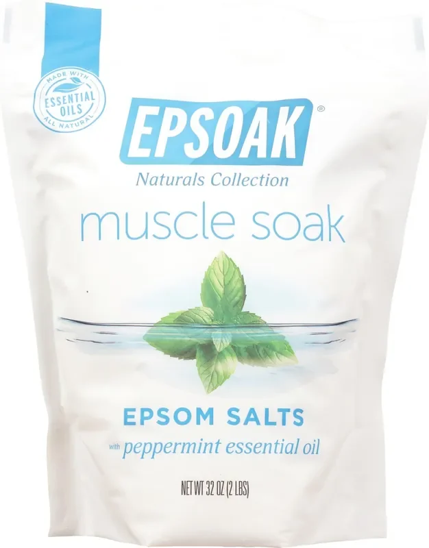 Epsoak Naturals Collection Muscle Soak Epsom Salts 32 oz Pouch