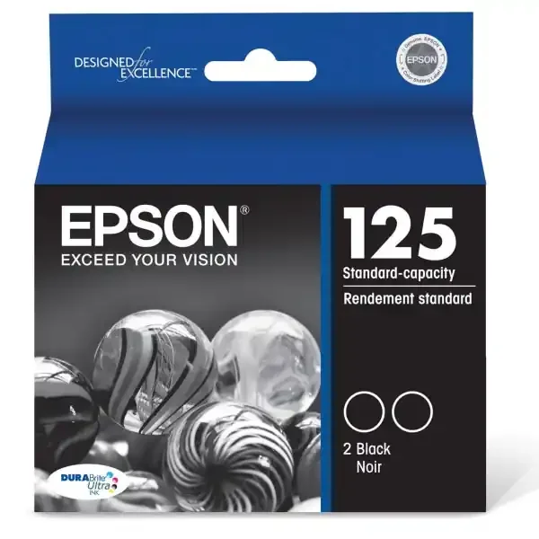 Epson 125 Dual Black Ink Pack