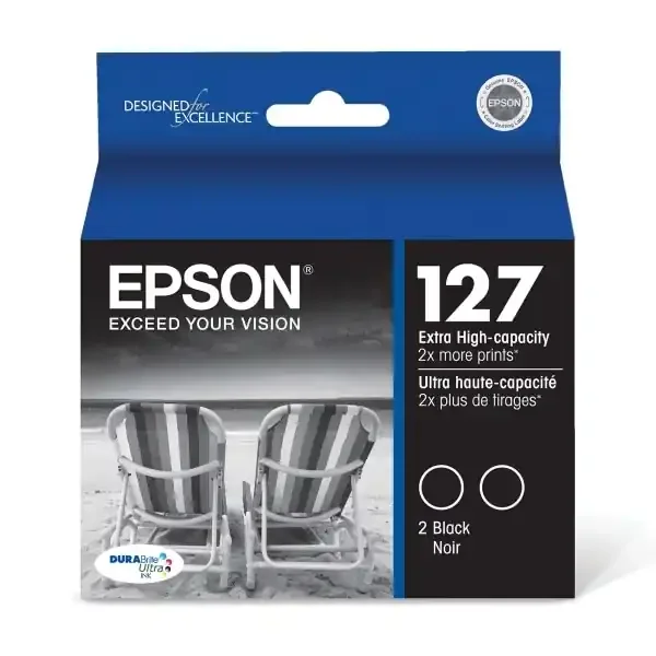 Epson 127XL Dual Black Ink Pack