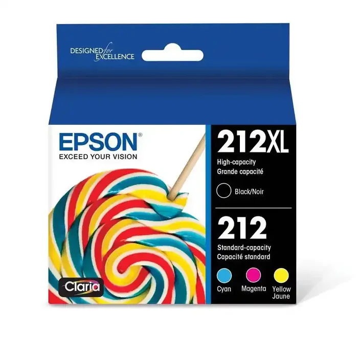 Epson 212XL Black & Multicolor High Capacity Ink Cartridges