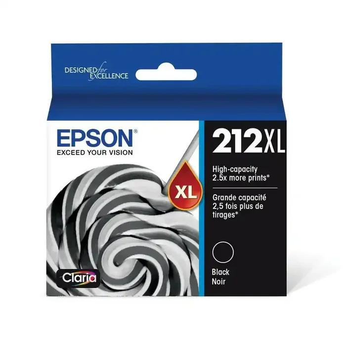 Epson 212XL Single Ink Cartridge – Black (T212XL120-CP)