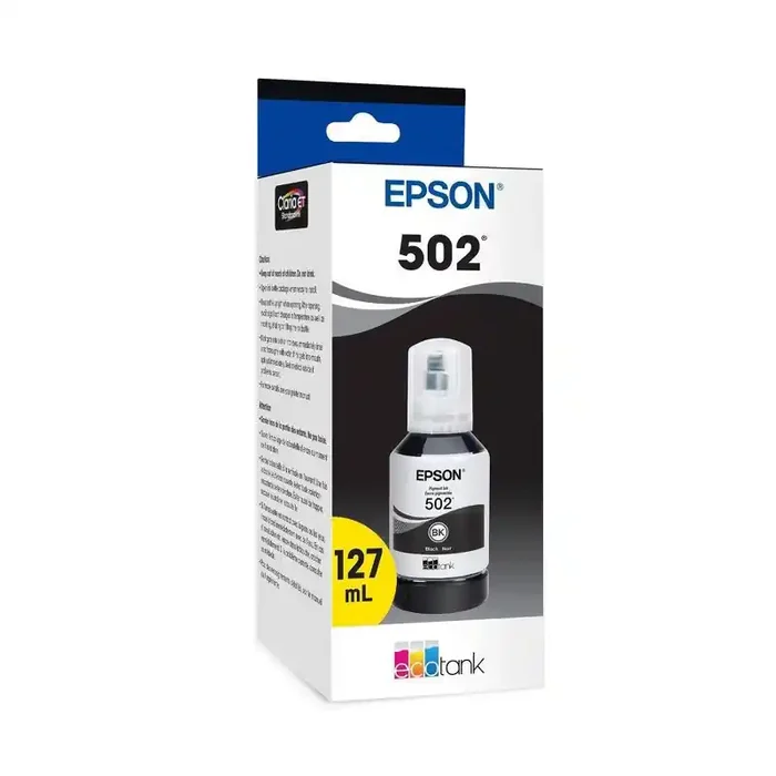 Epson 502 Single Ink Bottle – Black (T502120-CP)