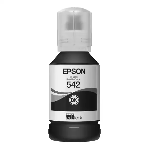 Epson 542 – Ultra High Capacity – Black – Ink Refill – For Ecotank Et-16500; Ecotank Pro Et-16600, Et-5850, Et-5880; Workforce Et-16500