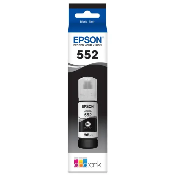 Epson Claria T552 Et Premium High-Yield Ink Bottle, Black