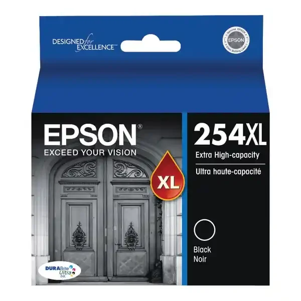 Epson Durabrite Ultra T254Xl120-S High-Yield Black Ink Cartridge