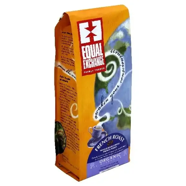 Equal Exchange French Roast Whole Bean Coffee – 10 oz