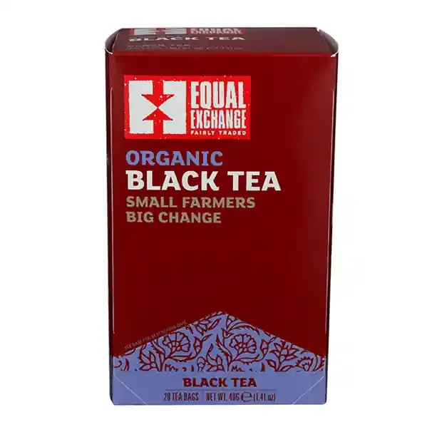 Equal Exchange Organic Black Tea – 20 ct