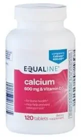 Equaline Calcium 600mg & Vitamin D3