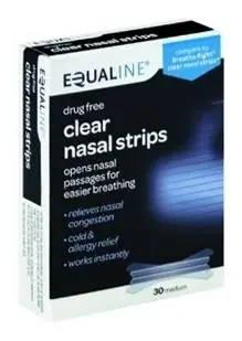 Equaline Clear Nasalstrips