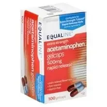 Equaline Extra Strength Rapid Release Gelcaps
