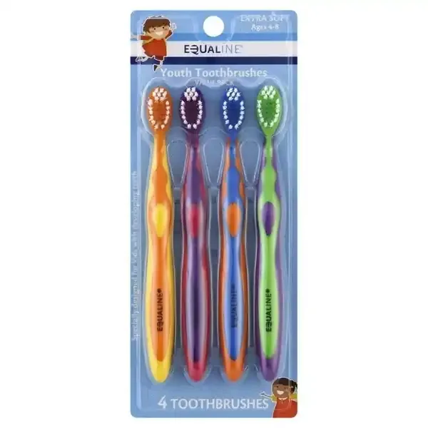 Equaline Kids Toothbrushes, Xtra Soft
