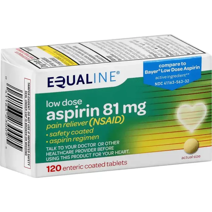 Equaline Low Stength Aspirin 81 mg