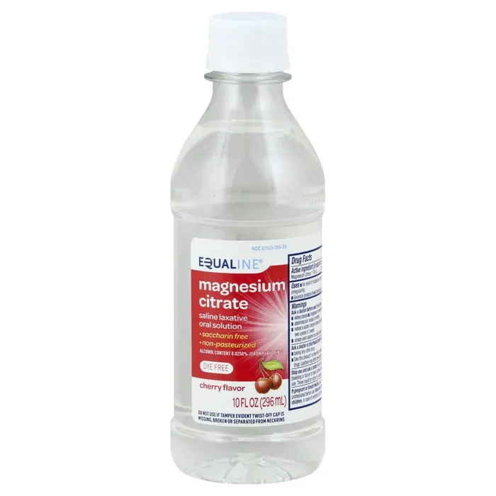 Equaline Magnesium Citrate Cherry Dye Free