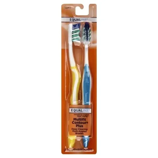 Equaline Multi Lift Contour Plus Toothbrushes, Soft
