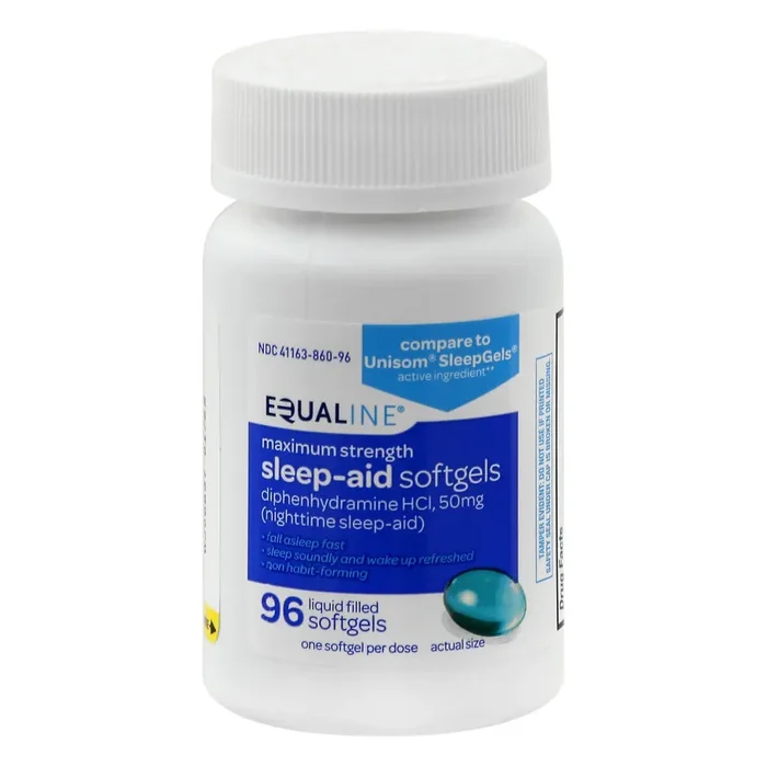 Equaline Nighttime Sleep-Aid Softgels