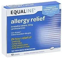 Equaline Non-Drowsy Allergy Relief Tablets