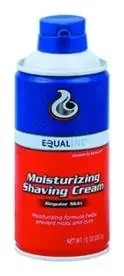 Equaline Shaving Cream, Moisturizing, Regular Skin, 10 Ounce