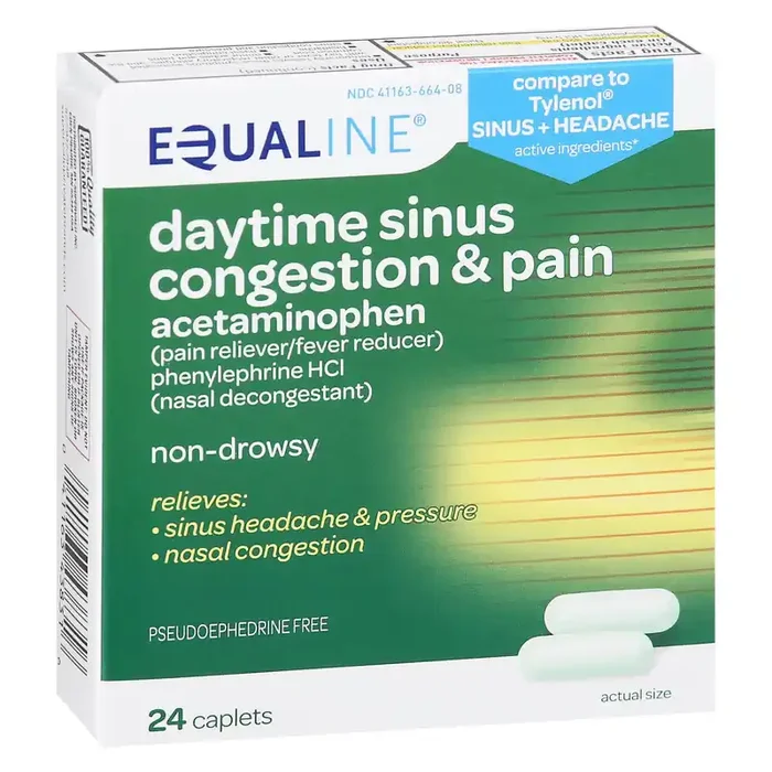 Equaline SInus Congestion Non-Drowsy Caplets