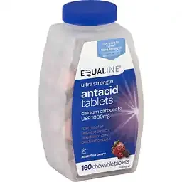 Equaline Ultra Strength Antacid Tablets, Assorted Berry