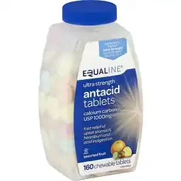 Equaline Ultra Strength Antacid Tablets, Assorted Fruit