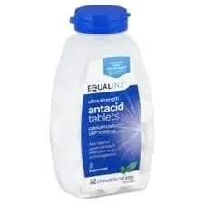 Equaline Ultra Strength Antacid Tablets, Peppermint