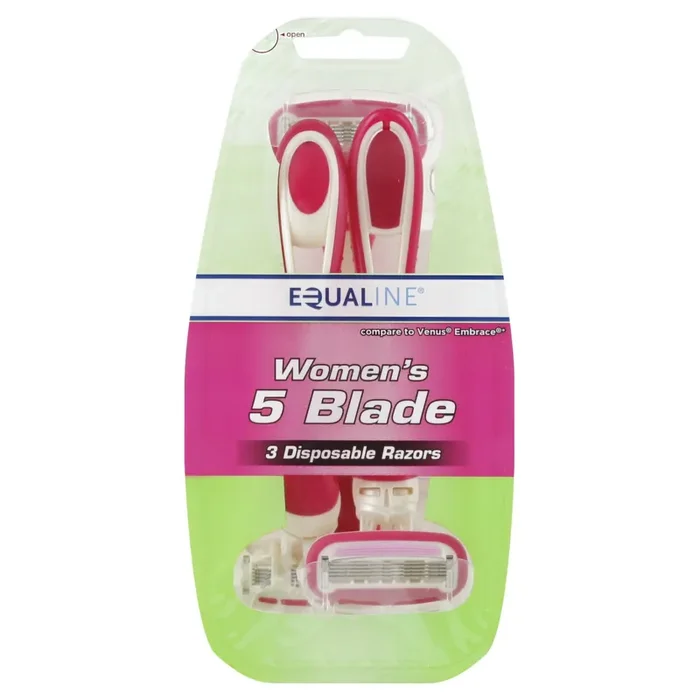 Equaline Women‘s 5-Blade Disposable Razors