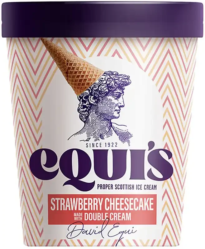 Equi‘s Strawberry Cheesecake Scottish Ice Cream