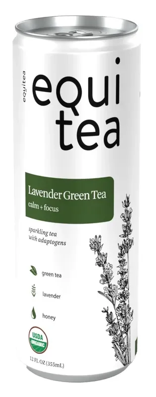 Equitea, Lavendar Green Tea, 12 Oz