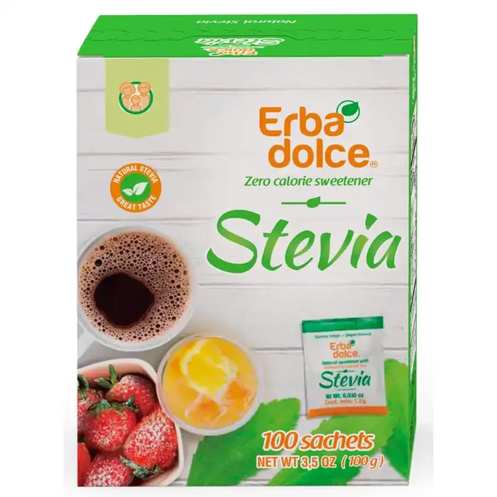 Erbado Erba Dolce Organic Stevia Box 100sachets