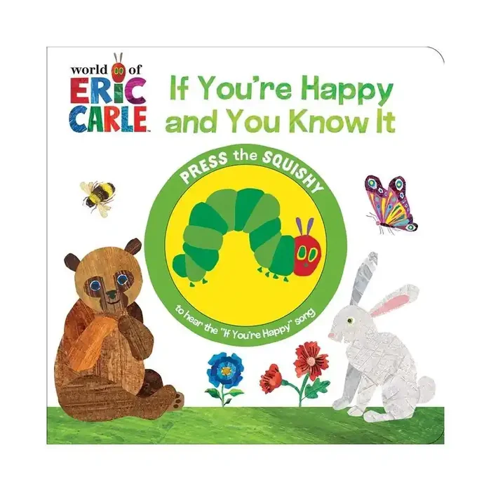 Eric Carle One Button Squishy Sound Book (Board Book)