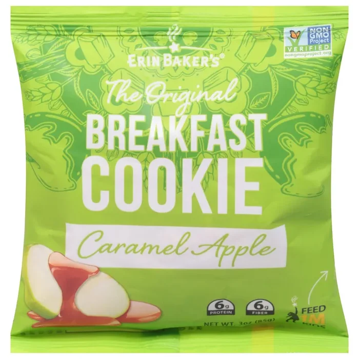 Erin Baker‘s Caramel Apple Breakfast Cookie – 3 Oz