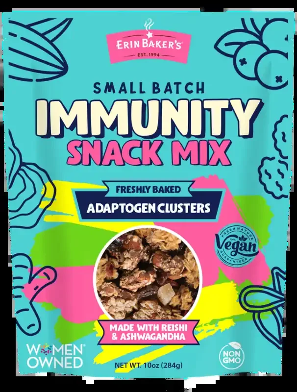 Erin Baker‘s Immunity Small Batch Snack Mix 10 oz