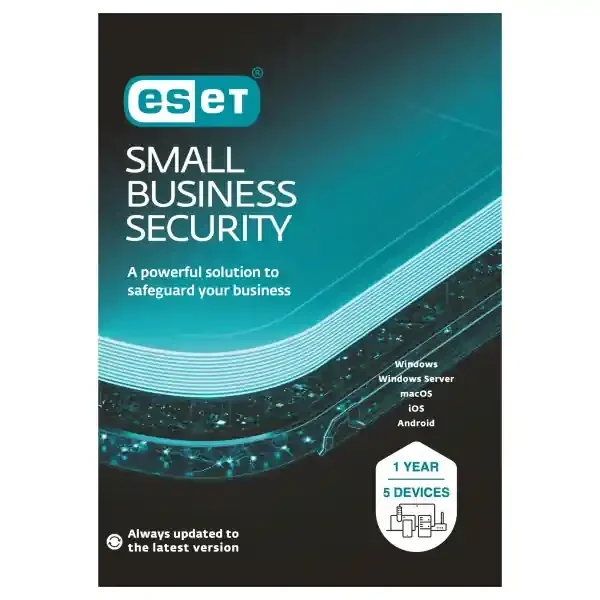 Eset Small Business Security, For 5 Devices, Pc/Mac, Product Key/Download