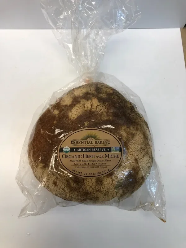 Essential Baking Co. Artisan Reserve Organic Sliced Heritage Miche Bread