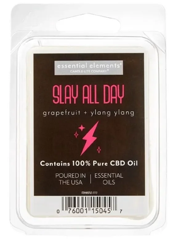 Essential Elements Slay All Day Grapefruit + Ylang Ylang Essential Oil Wax Cubes