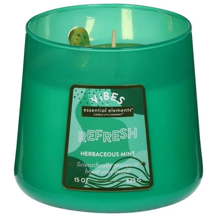Essential Elements Vibes Refresh Fruity Floral Jar Candle