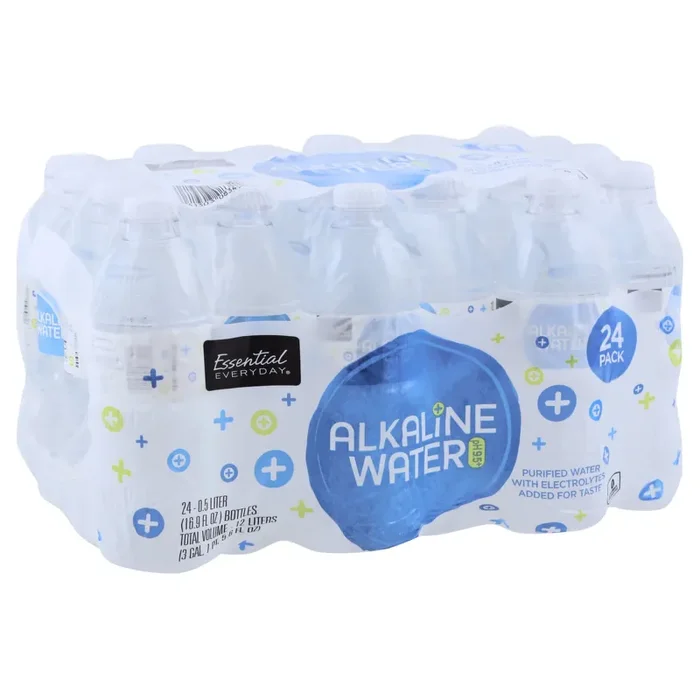 Essential Everyday Alkaline Bottled Water – 405.6 fl oz