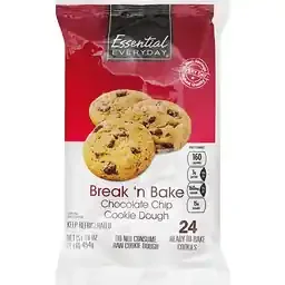 Essential Everyday Break ‘n Bake Chocolate Chip Cookie Dough