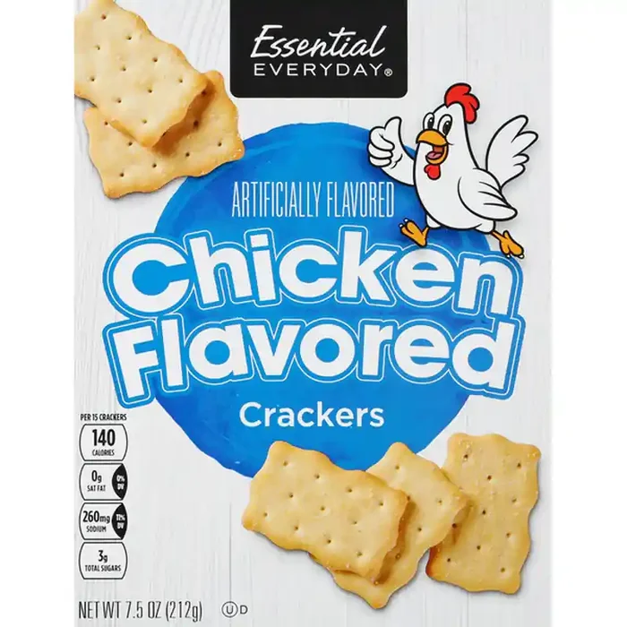Essential Everyday Chicken Flavord Crackers – 7.5 oz