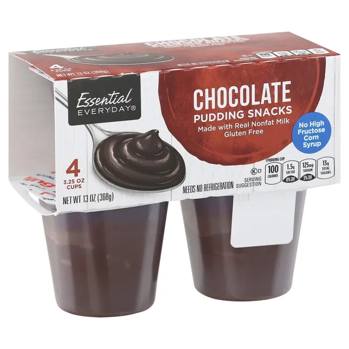 Essential Everyday Chocolate Ready To Eat Pudding