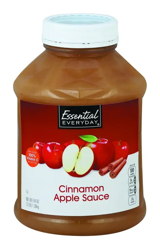Essential Everyday Cinnamon Apple Sauce Pet – 48 oz