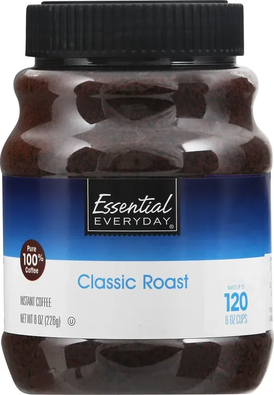 Essential Everyday Classic Roast Instant Coffee